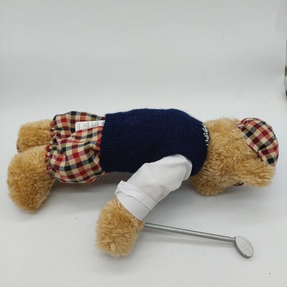 Wang’s International Teddy Bear Plush Golf Outfit Stuffed Animal - Picture 2 of 7